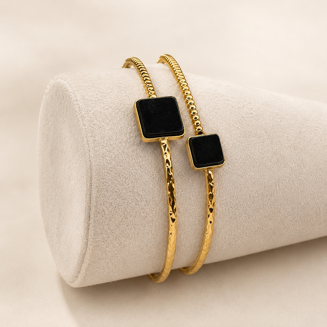 Bracelets dorés OZ’anges en acier inoxydable