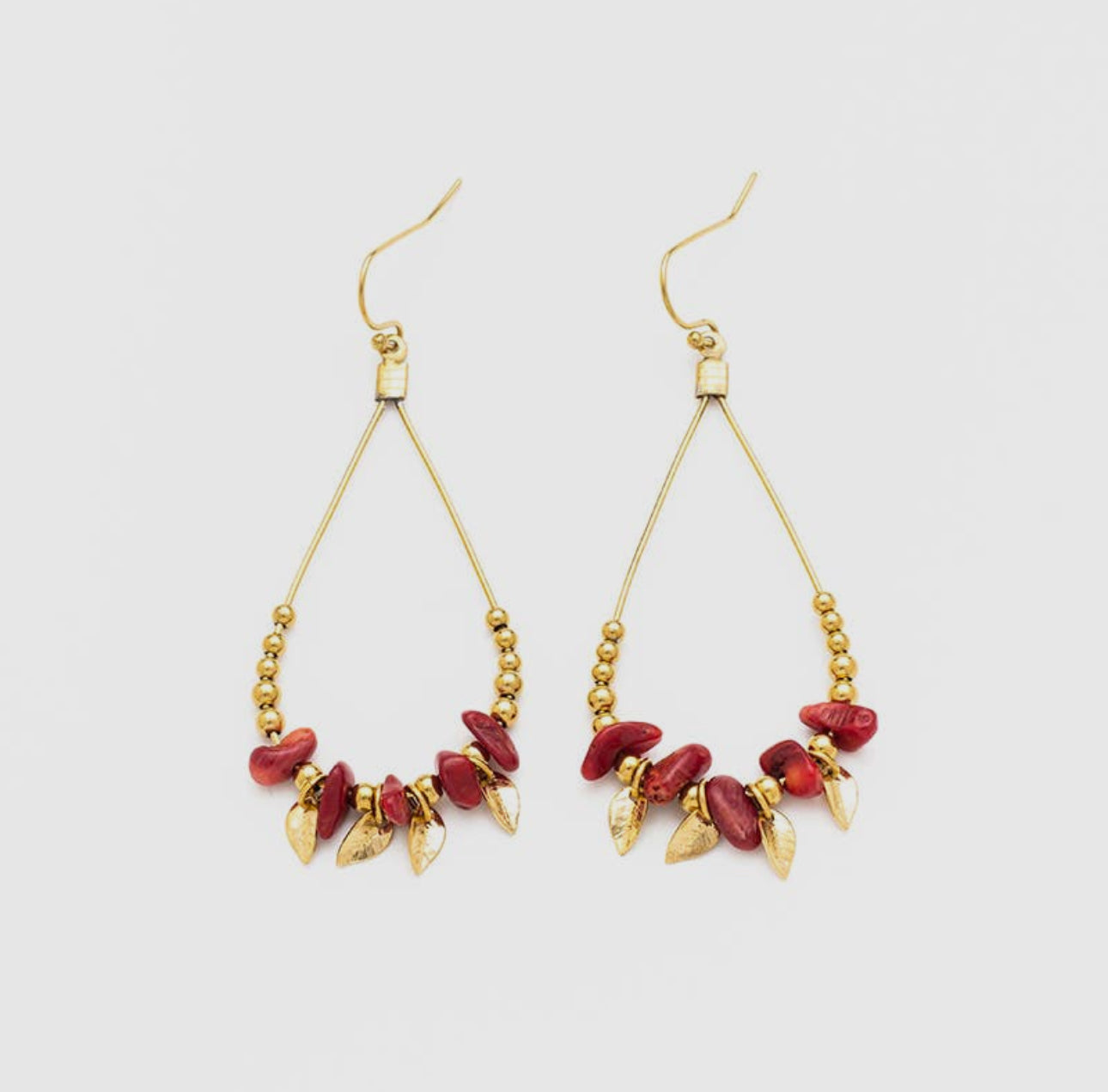 Boucles d’oreilles dorées OZ’anges