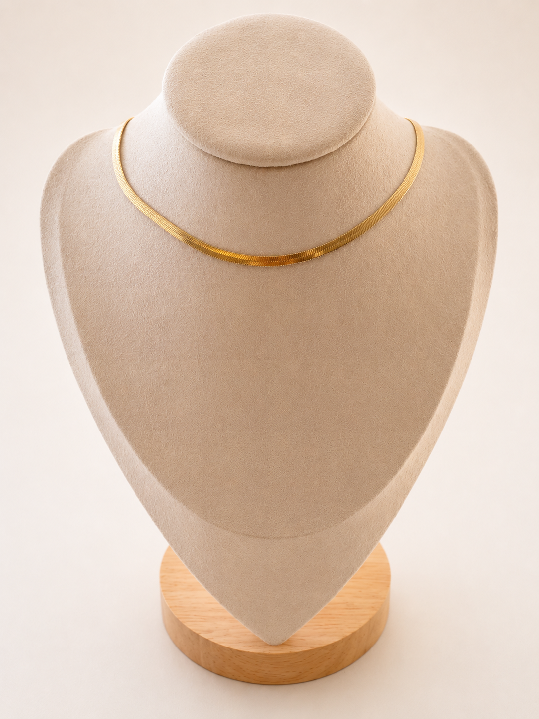 Océane — Collier maille serpent doré en acier inoxydable – OZ’anges