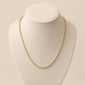 Amira — Collier torsadé doré – OZ’anges