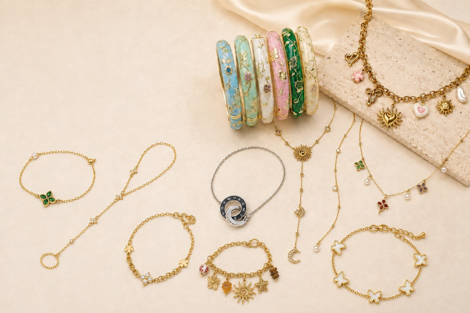Nouvelle collection de bijoux OZ’anges — colliers et bracelets été 2026